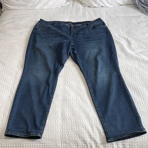 Kut from the Kloth Dark Blue boyfriend Straight Leg Jeans